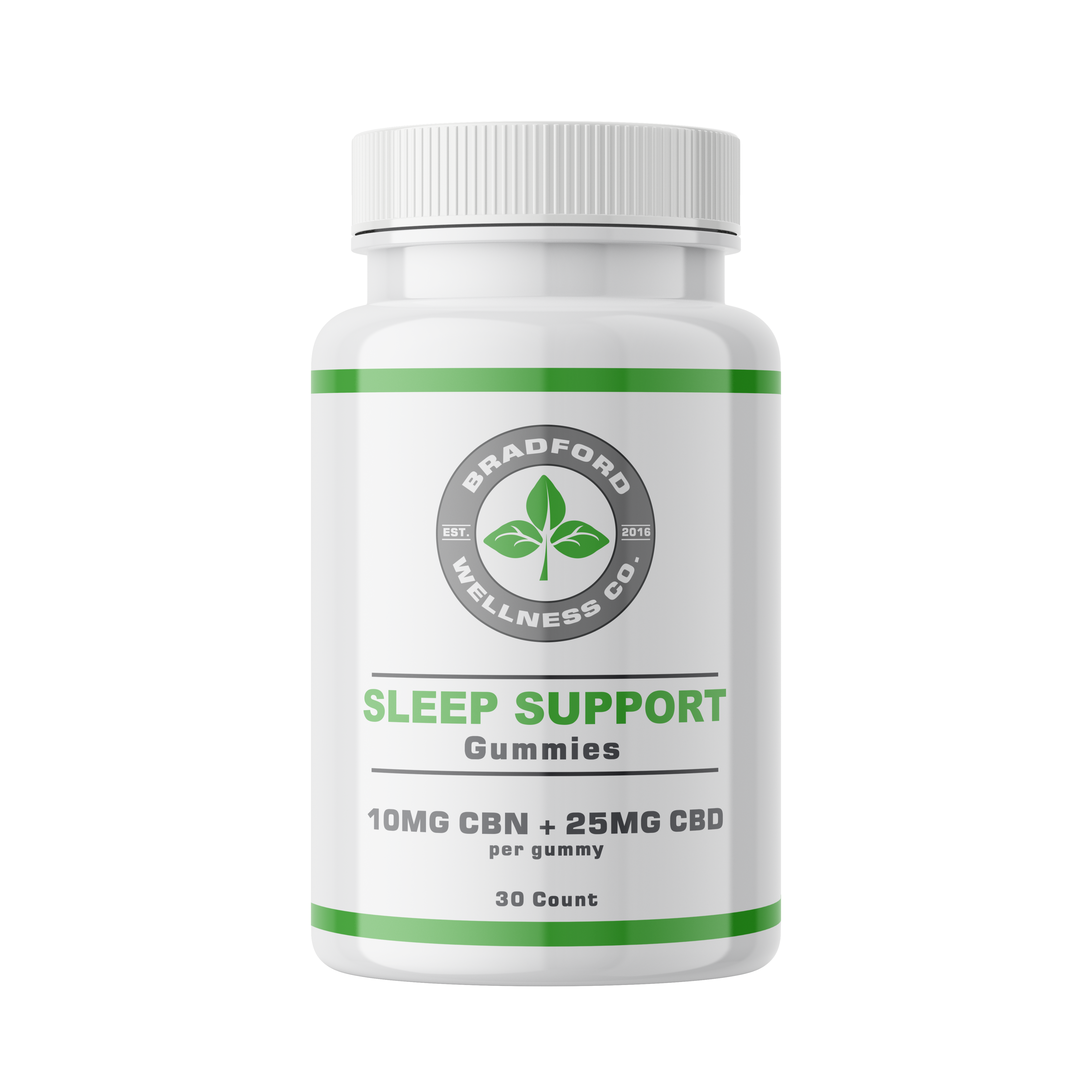 Sleep Support Gummies 10mg CBN + 25mg CBD - Bradford Wellness Co.
